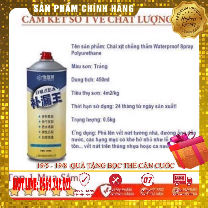BÌNH XỊT CHỐNG THẤM ĐA NĂNG
