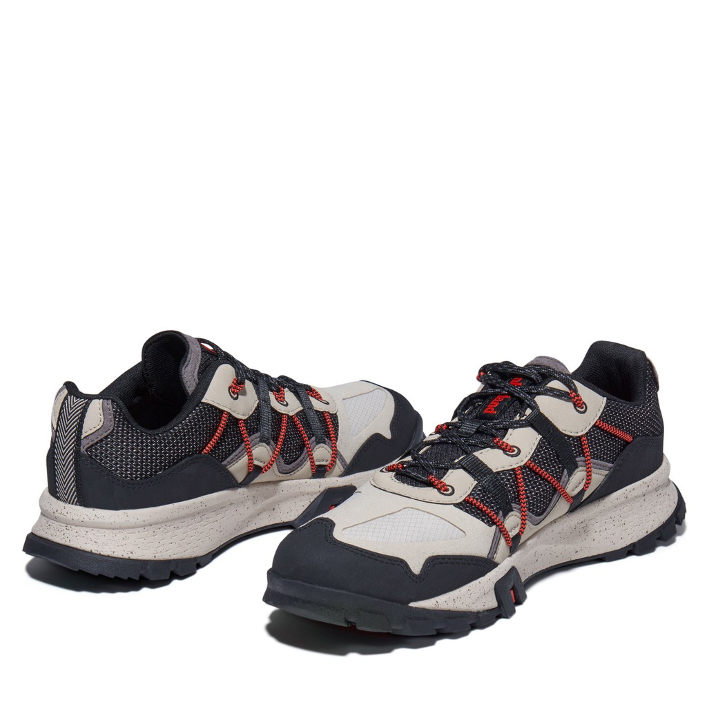 Giày Thể Thao Nam Garrison Trail Leather/Fabric Low AC Hiking Sneakers Màu Trắng Timberland TB0A2A825N