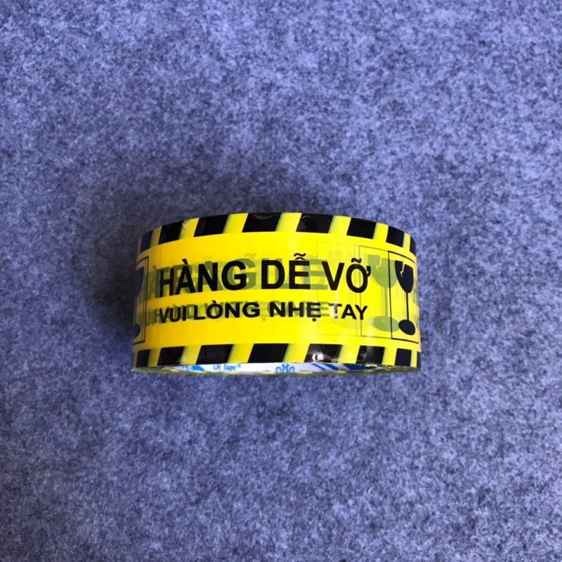1 CUỘN BĂNG KEO HÀNG DỄ VỠ KHỔ 48MM - LÕI MỎNG 3LI
