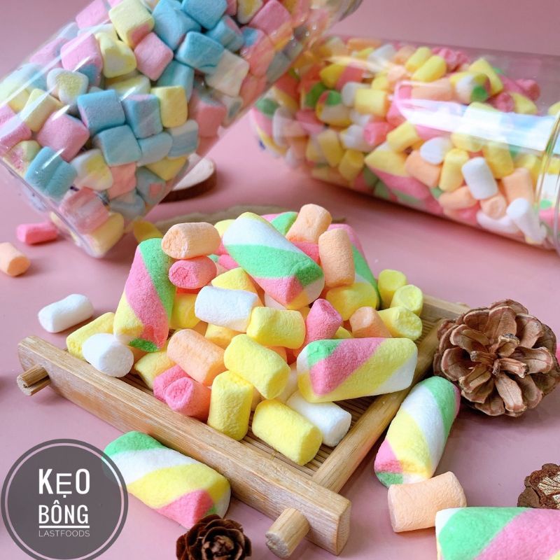 Kẹo Bông Marshmallow Thái Lan 250Gr