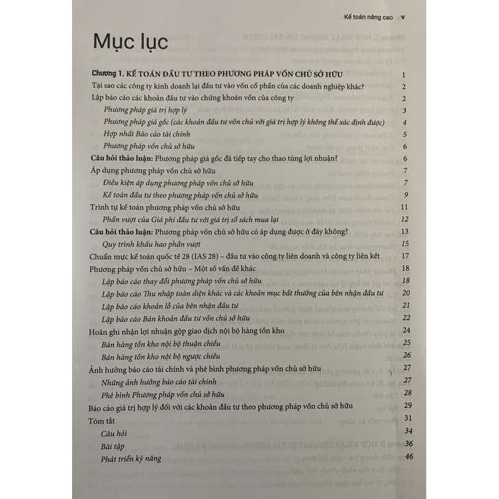Sách - Kế toán nâng cao