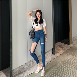 Quần Dài Jean Nữ Bó Sát Gợi Cảm