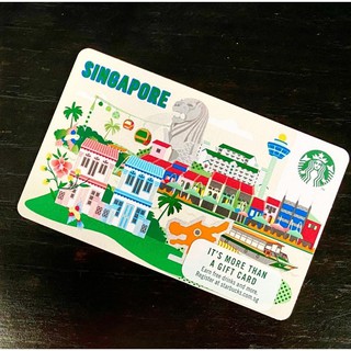 Thẻ Starbucks phiên bản Singapore - Phiên bản thành phố Singapore 2020