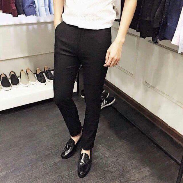 Quần âu nam Hado chất vải tuyết mưa ,Quần Tây Nam co giãn 4 chiều dáng ôm body chống nhăn