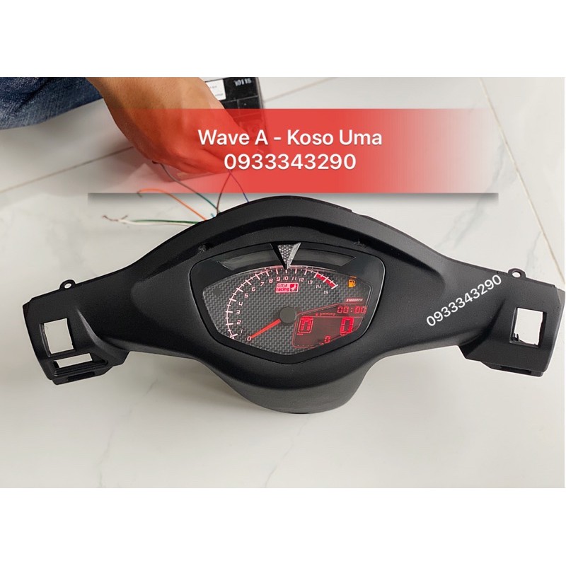 Trọn Bộ Wave RS  Chế Đồng Hồ KoSo UMA