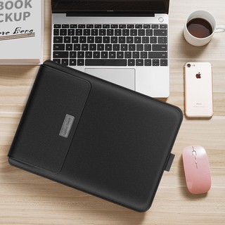 Túi đựng laptop, túi đựng macbook chống sốc có đế tản nhiệt + Tặng túi đựng sạc chuột XL1001