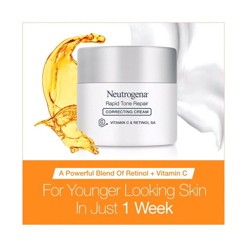Kem dưỡng ẩm hiệu chỉnh sắc tố da Neutrogena Rapid Tone Repair+ Vitamin C 48g