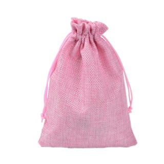 Túi vải bố có dây rút nhỏ xinh đựng hoa khô, cà phê, hoa thơm, trang trí tiệc cưới phụ kiện thời trang - moonlight