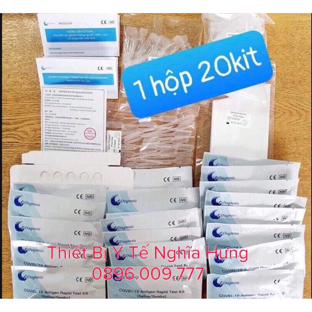 TEST NHANH-BỘ TEST NƯỚC BỌT Antigen Của Đức,Test nhanh tại nhà......