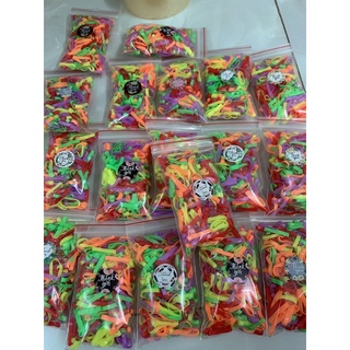 set 500 thun cột tóc đủ màu