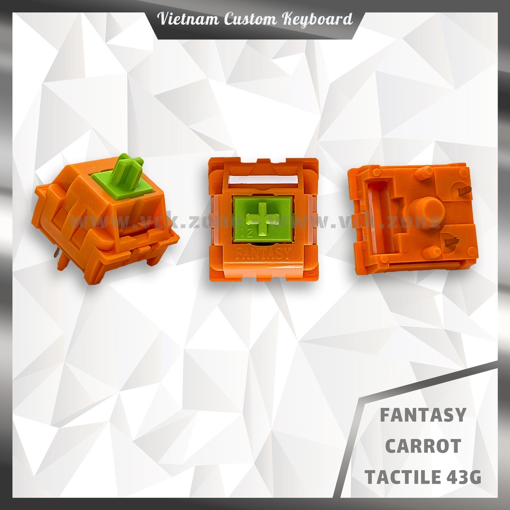 Fantasy Switch | Budget King Tầm Giá 10k | Stem Dài Âm Thock Khấc Lớn | Lò Xo 2 Đoạn Bump Mạnh | Virus | VCK