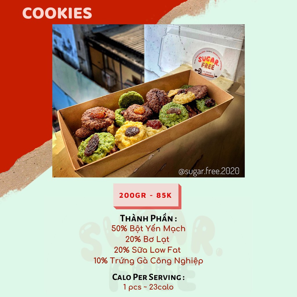 Cookies Yến Mạch