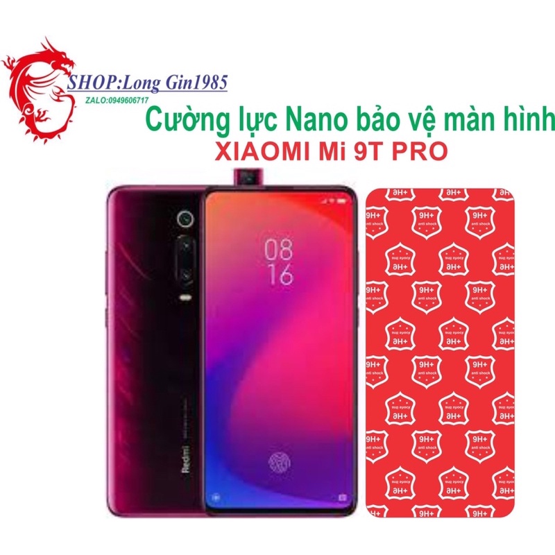 Xiaomi Mi 9T Pro Cường lực Nano chống va đập chống trầy xước tốt