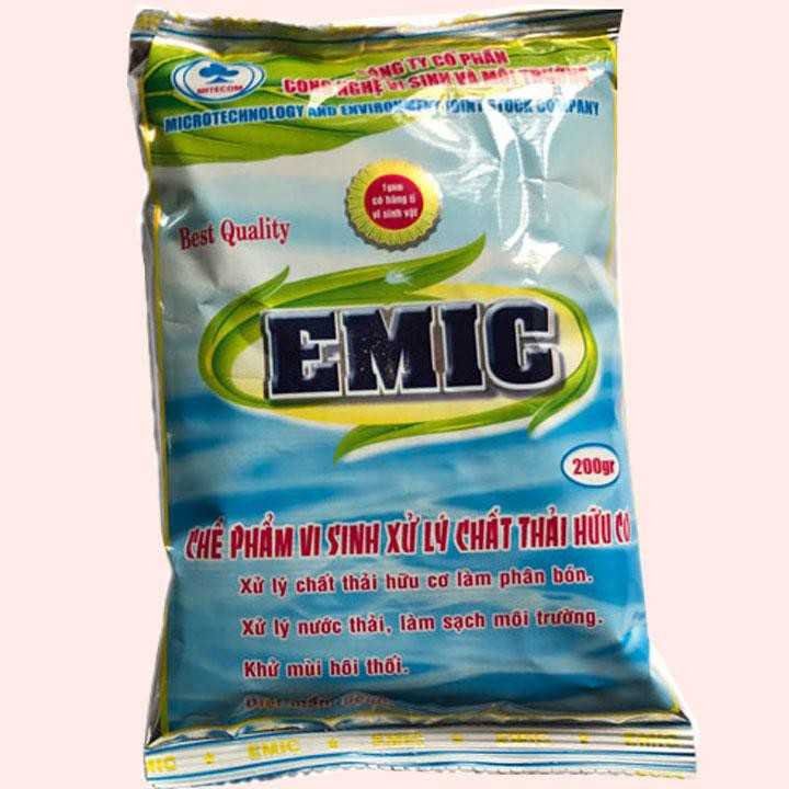 XỬ LÝ CHẤT THẢI TRONG CHĂN NUÔI. CHẾ PHẨM SINH HỌC EM (EMIC) - GÓI 200G