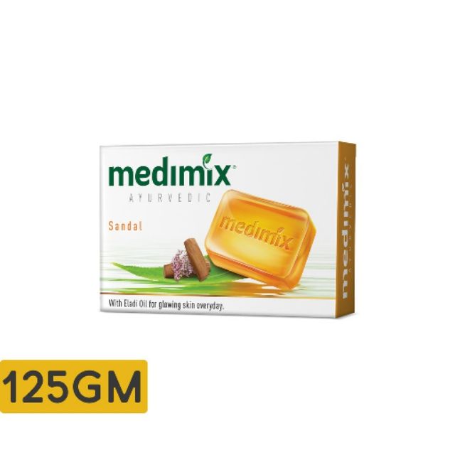 (Bản kỷ niệm 50years) 125gr Xà Phòng Medimix Đàn Hương Eladi Sáng Da