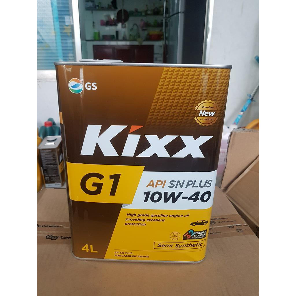 TIENTAIOIL Dầu nhớt ô tô nhập khẩu hàn quốc kixx G1 SN 10W40