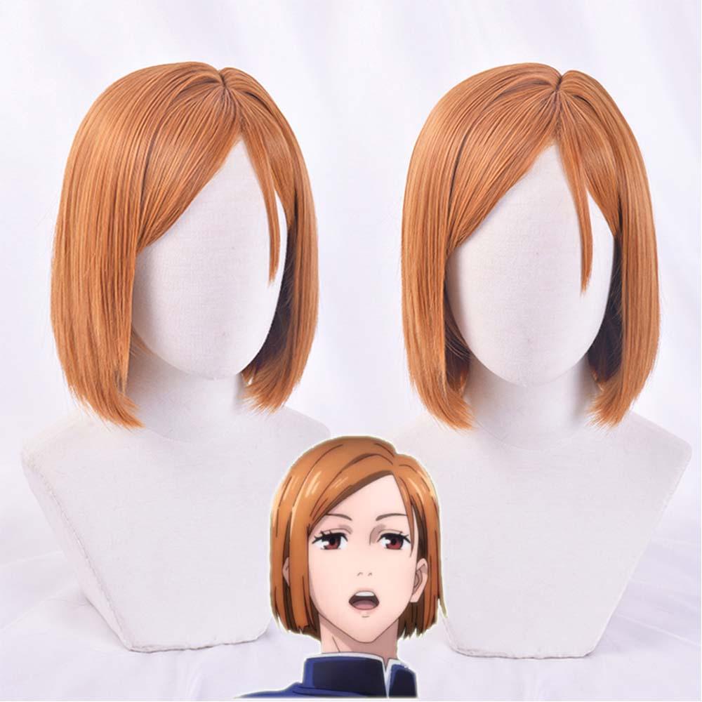 CLEOES Bộ Tóc Giả Ngắn Cosplay Nhân Vật Anime Bằng Sợi Tổng Hợp Cách Nhiệt Toàn Diện