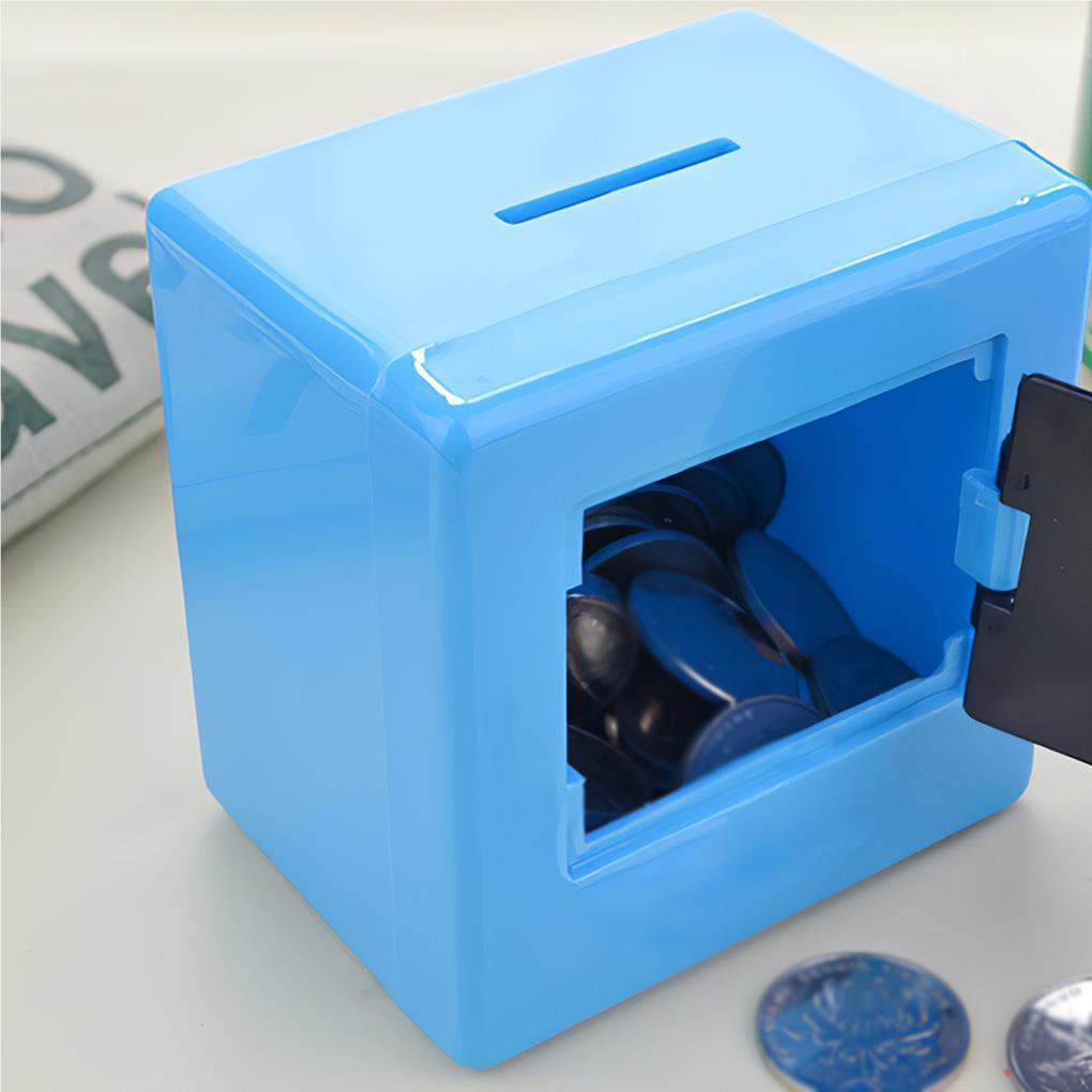Hộp Đựng Tiền Tiết Kiệm ATM Mini Có Mật Khẩu Chống Mòn An Toàn Tiện Dụng