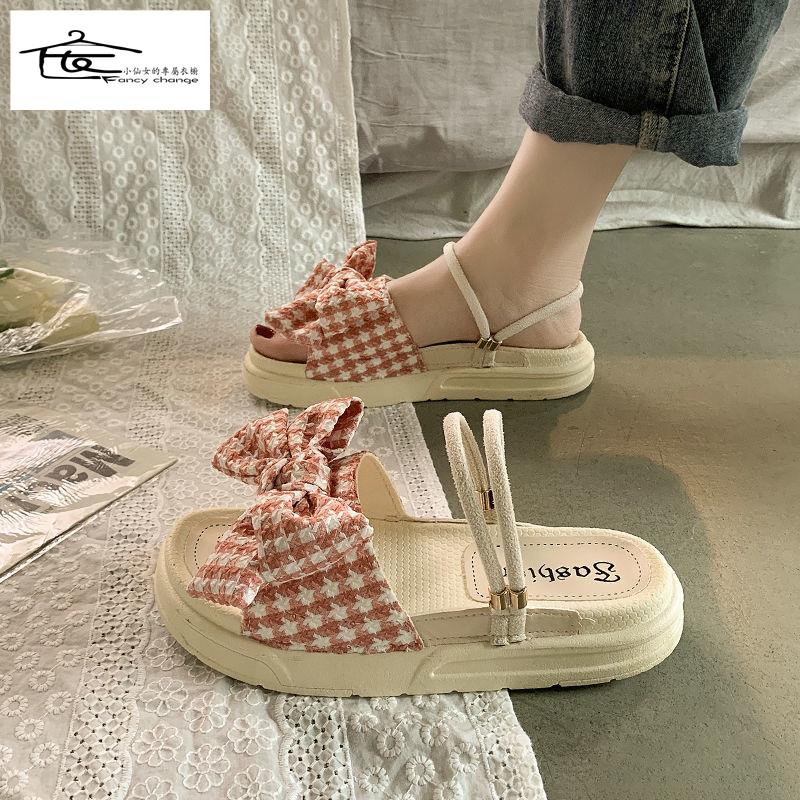 Giày Sandal Đế Dày Mềm Mại Thoải Mái Thời Trang Mùa Hè Cho Học Sinh