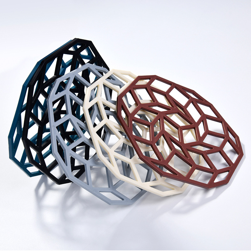 Miếng lót ly tách OSSAYI silicone cách nhiệt phong cách Bắc Âu thời trang