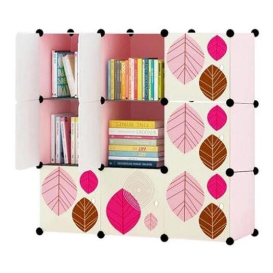 Tủ nhựa ghép,tủ quần áo đa năng tâm house đủ ngăn 9 ô 47