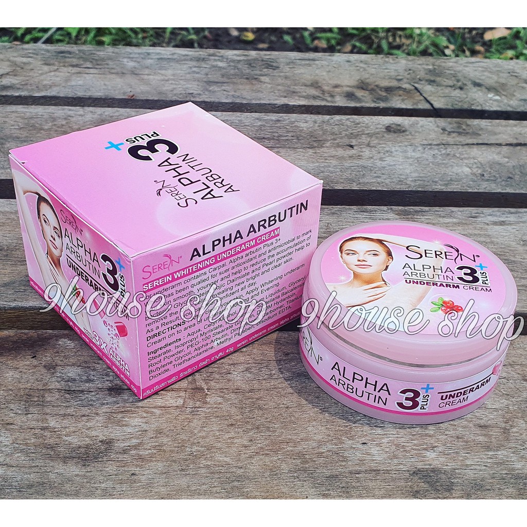 01 Kem Dưỡng Vùng Nách SEREIN Alpha Arbutin Underarm Cream Thái Lan 40gram