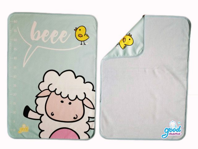 SIZE LỚN Miếng (tấm) lót chống thấm cotton 4 lớp Goodmama - hàng Việt Nam xuất khẩu