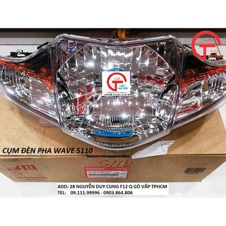 [SALE] PHA ĐÈN XE WAVE S110 , RSX BÓNG TRÒN SIÊU SÁNG - GIÀU MOTOR CHUYÊN PHỤ TÙNG XE MÁY
