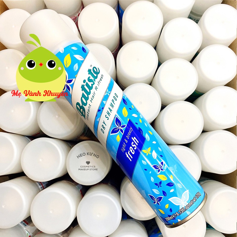 Dầu gội khô Batiste Dry Shampoo, UK