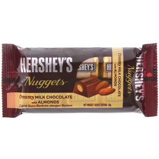 Kẹo Chocolate Hershey's Nuggets kem sữa hạnh nhân 56g