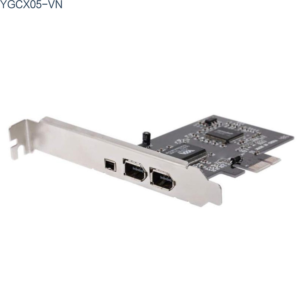 Thẻ Mở Rộng 1394a Pci-E Video Với 3 Cổng Pci-E 800 / 400 / 200 / 100mbps | BigBuy360 - bigbuy360.vn