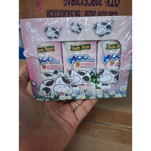 Kẹo sữa bò cô đặc Moo Sam Sam Malaysia