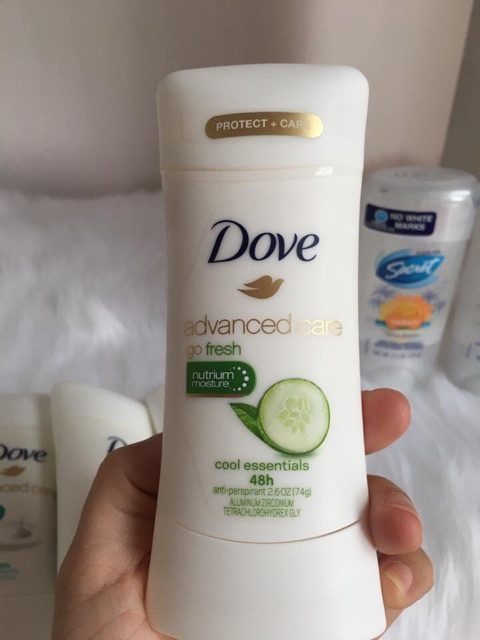 Lăn khử mùi dạng sáp Dove - Hàng cách tay từ Mỹ
