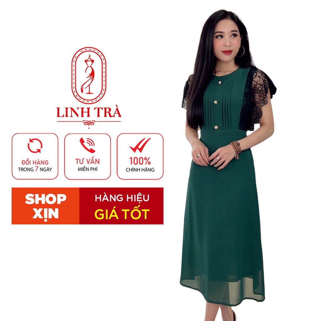 (TM 627) Cao Cấp Vải Voan Chiffon Dáng Dài Sang Trọng Quý Phái Cực Xinh Bigsize