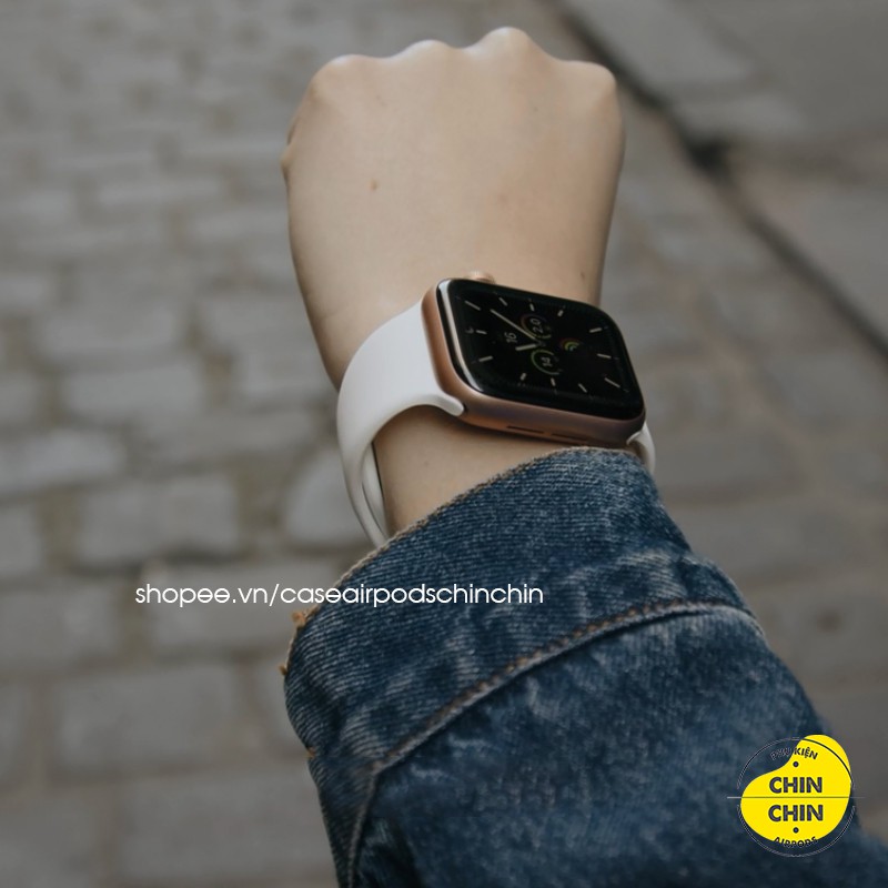 Dây Apple Watch Sport Band Chất Liệu Cao Su Cao Cấp Dành Cho Series 6 5 4 3 2 1 Full Size 38mm 40mm 42mm 44mm