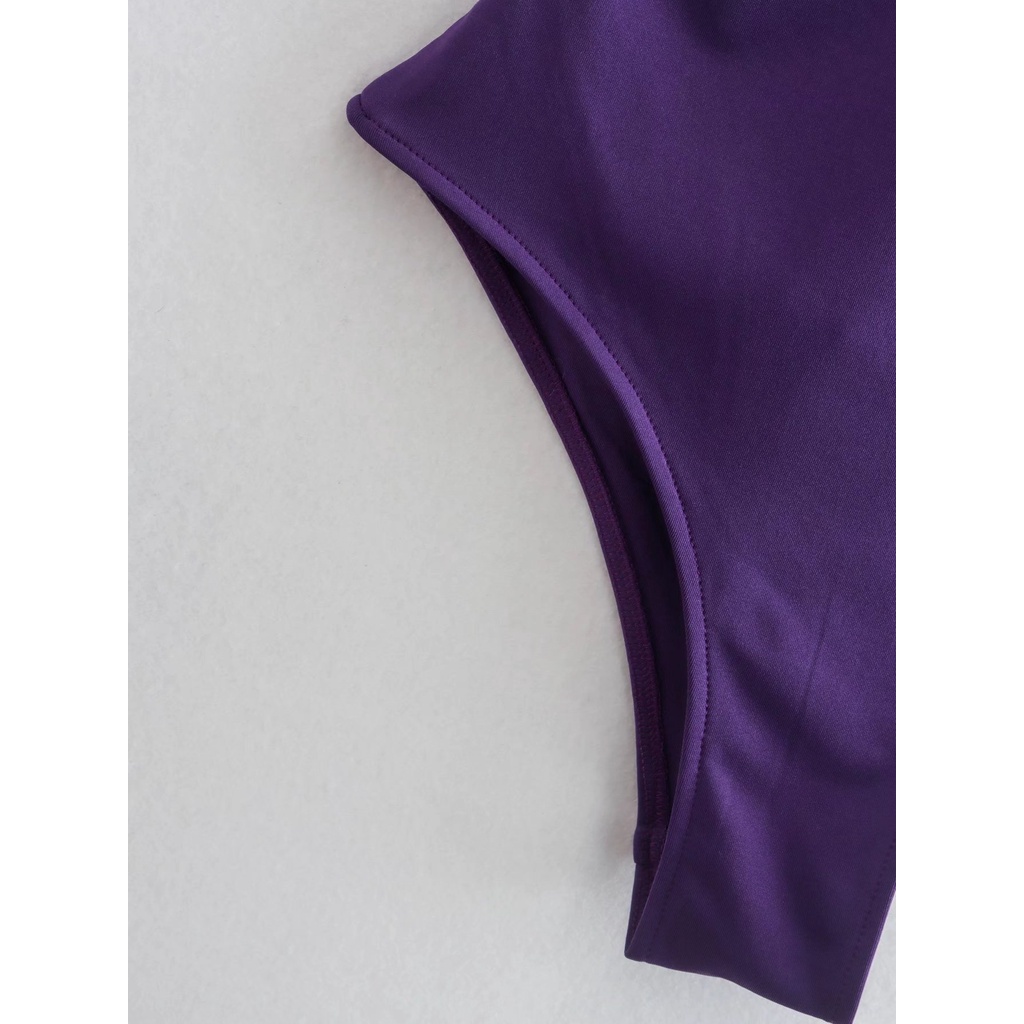 Bộ Đồ Bơi Dáng Ôm Thiết Kế Thắt Nút Độc Đáo Phong Cách Pháp Quyến Rũ