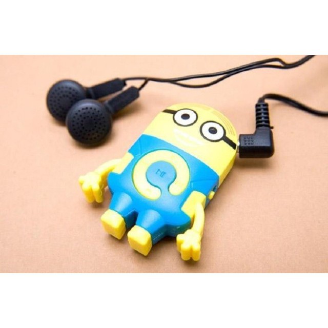 Máy nghe nhạc MP3 Minion siêu đẹp (Giao màu ngẫu nhiên) |shopee. Vn\mockhoa55