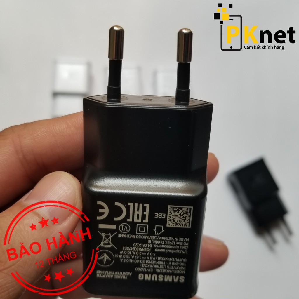 Củ sạc nhanh chính hãng Samsung 15W cho S8/S8+/S9/S9+/Note 8/Note 9 và nhiều dòng máy khác.