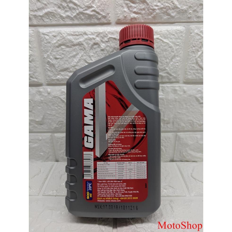 Nhớt Vilube Gama V 4T 20W-50 - Chính Hãng