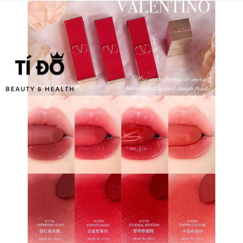 ROSSO VALENTINO - Son Thỏi SATIN/MATTE (CÓ SẴN)