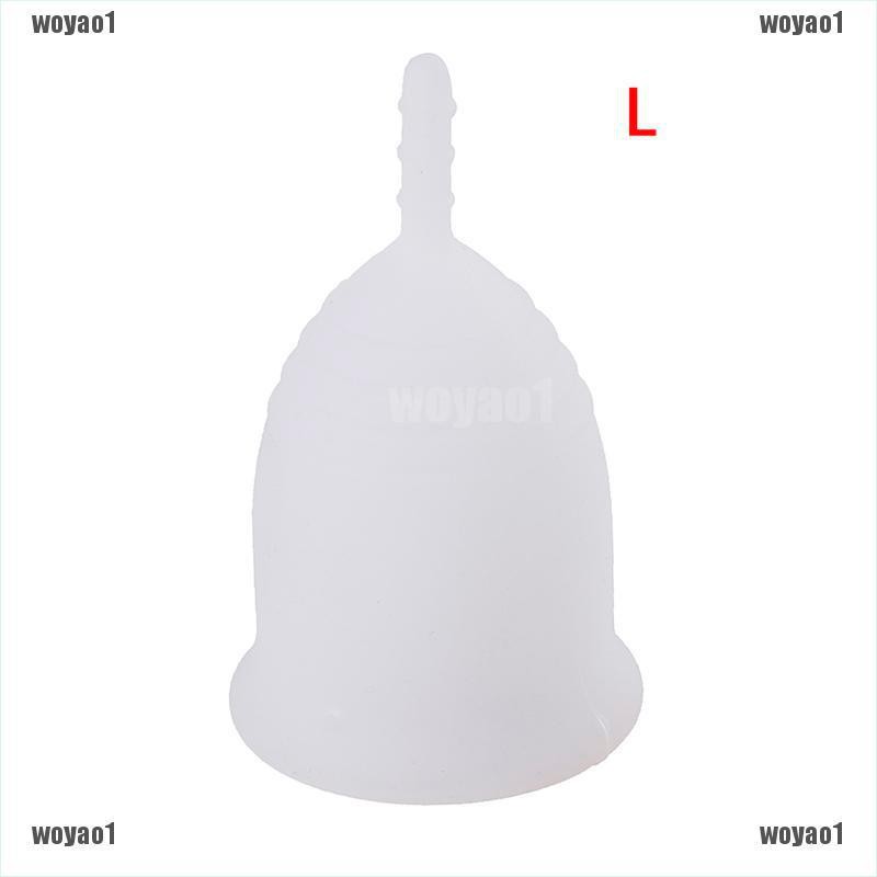 Cốc Nguyệt San Bằng Silicon Mềm Có Thể Tái Sử Dụng Cho Nữ size S