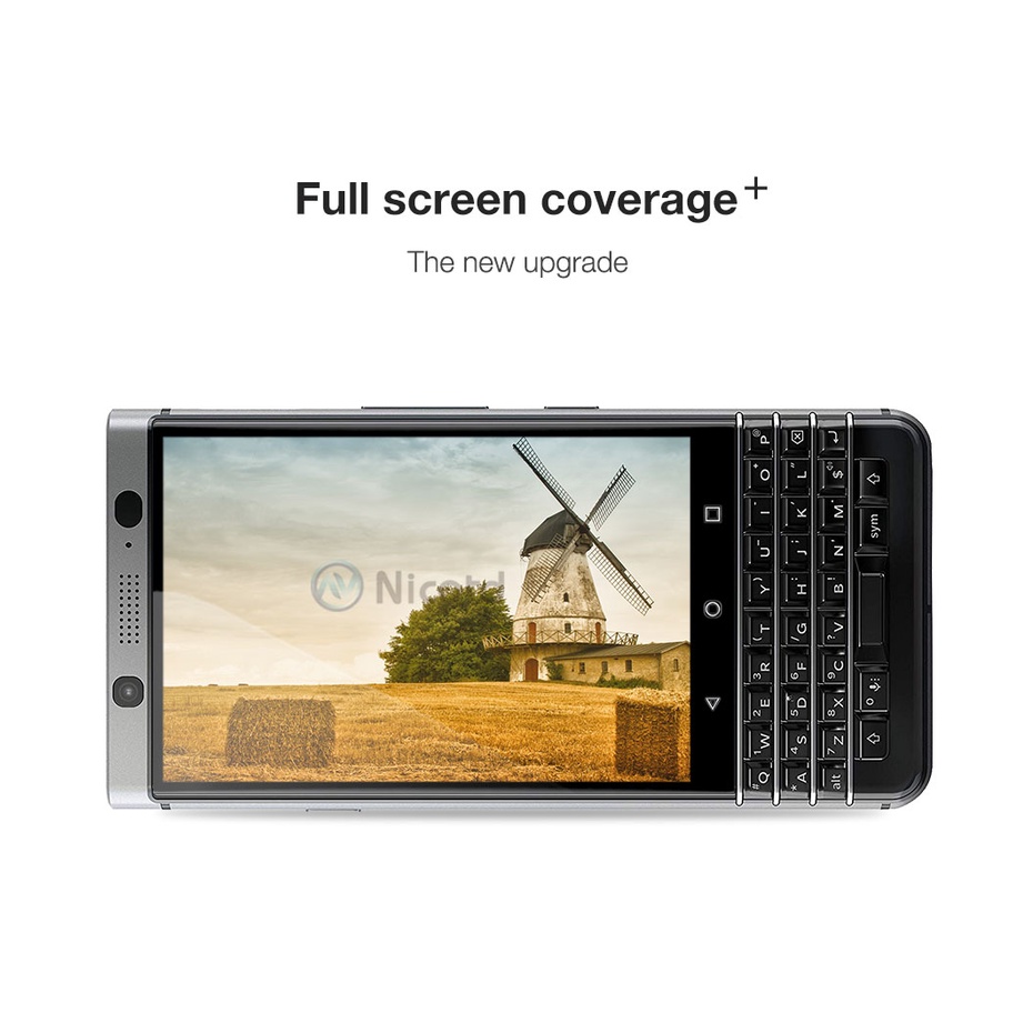 Kính Cường Lực 9H Bảo Vệ Toàn Màn Hình Cho Blackberry Keyone Key2