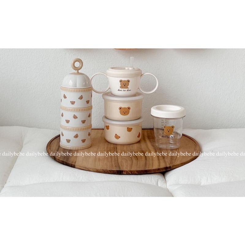 SET 3 hũ trữ DOTTODOT x TGM made in korea.