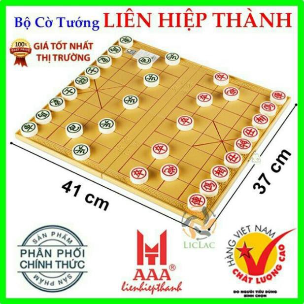 Bộ Cờ Tướng Liên Hiệp Thành Loại Lớn , Bàn Cờ Cao Cấp - Bàn cờ 36cm x 40cm Made In Việt Nam