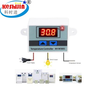 Cảm biến nhiệt độ xh-w3001 10a 12v 24v 110v 220vac