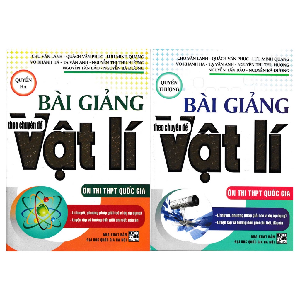 Sách - Combo Bài Giảng Theo Chuyên Đề Vật Lí (Bộ 2 Cuốn)
