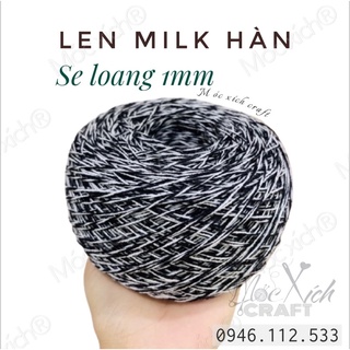 Len Milk cotton Hàn 1mm