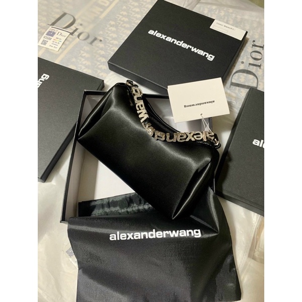 Túi Alexander Wang Scrunchie Da Bò Full Box