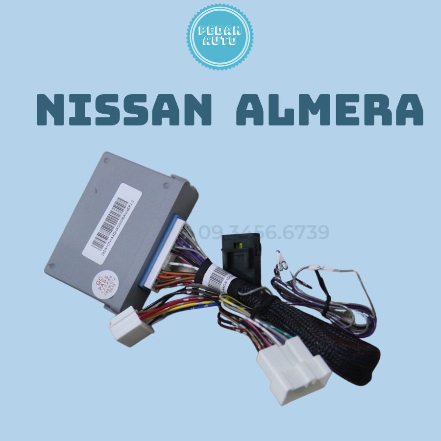 Modul Tự Động Gập Gương + Lên Xuống Kính Xe Nissan Almera 2021 2022 2023 an toàn tiện lợi