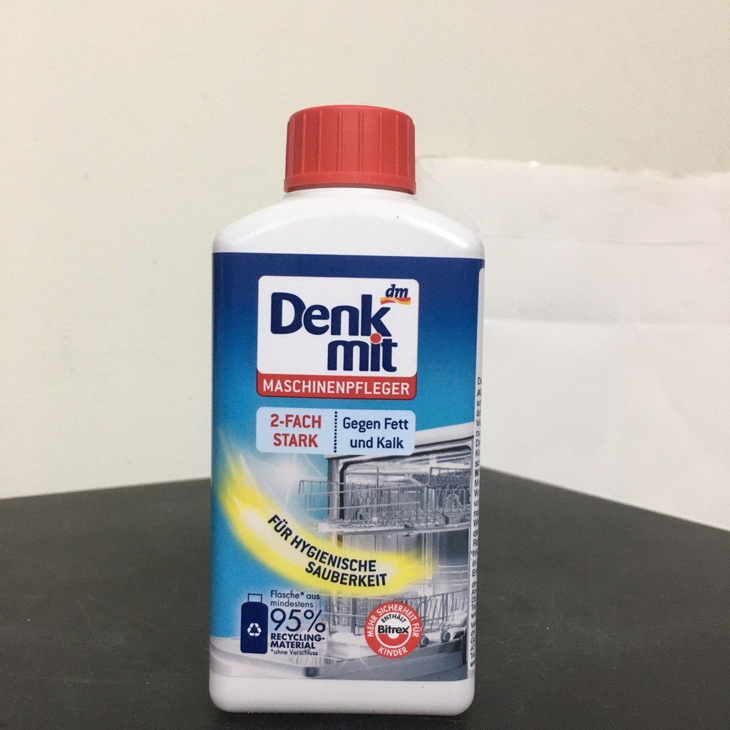 Dung Dịch Vệ Sinh Máy Rửa Chén Denkmit 250ml - Hàng Đức